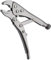 Vetrineinrete® Pinza autobloccante grip 5” con leva di sgancio a scatto apertura regolabile ganasce dentellate autoserranti 14 mm D74