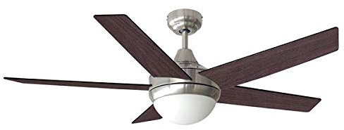 EDM - Ventilador de Techo ADRIATICO 60W 130cm wengué/Negro 2xE14 40W 33988 33989