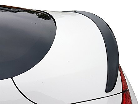 FLY DESIGN 70008 Heckspoiler passend für Mercedes C-Klasse C205, Heckflügel, Spoilerlippe für Auto-Tuning, in A-Still, ABS Kunststoff, Obsidianschwarz 197 lackiert