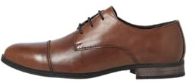 Jack & Jones Herren Jfwraymond Leather Noos Anzugschuhe, Cognac, 42 EU