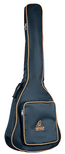 Ortega Guitars Economy Series Akustik-Bass-Tasche - Nylon, OBBSTD-ACB | für Akustik-Bass, Höhe 126cm Breite 48cm, mit Schultergurten