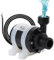 HSEAMALL DC 12V Mini Bomba de Agua, Bomba de Agua Sumergible sin escobillas 800L/H 5M con Soporte de Silicona, Bomba Anfibia para Circulación de Agua en Estanques Acuarios Fuentes Solares