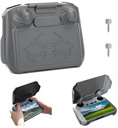 Fututech 2 en 1 Pare-Soleil pour DJI Mini3 Mini 3 Pro RC Housse Etui de Protection pour DJI RC Télécommande Protecteur Anti-Rayures Accessoires Protective Cover for Controller