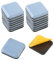 LICQIC Furniture Sliders for Carpet, 16 Pcs PTFE Teflon Appliance Sliders, Self-Adhesive Furniture Glides for Heavy Items (Square, 25 x 25 mm)