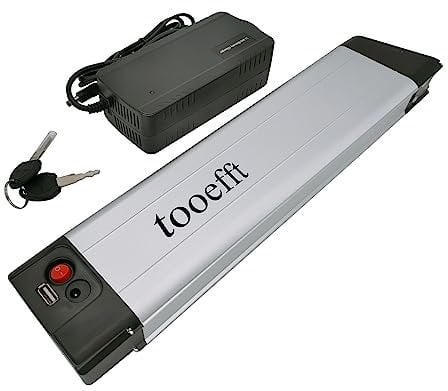 Tooefft Z101 E Bike Akku 36 V 10.5 Ah Fahrrad Akku 36V 9.6Ah 8.7Ah 7.5Ah für Zundapp Z101 (36V 10.5Ah)