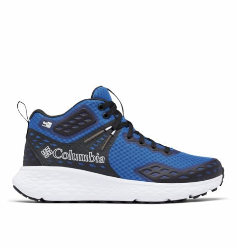 Columbia Men's Konos TRS Outdry Mid Running Shoe, Mountain Blue/White, 40.5 EU