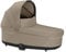 CYBEX Gold COT S LUX Kinderwagenaufsatz, Ab Geburt bis ca. 6 Monate (max. 9 kg), Für CYBEX Balios S Lux und Talos S Lux, Almond Beige