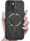 Svanove Glitter Case for iPhone 14 Plus Phone Case Magnetic Compatible with Magsafe, Sparkle Bling Shiny Cute Girly Design, Aesthetic Slim Soft TPU Mag Cover for Women Girl, Black