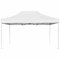 Homgoday Professioneller Faltpavillon aus Aluminium, Weiß, 4,5 x 3 m