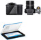 JJC [2+4 Pack] Panzerglas Schutzfolie für Hasselblad X2D 100C Mittelformat spiegellose Kamera, Ultradünn HD Hohe Härte, Bruchsicher, Anti-Bläschen