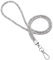 Soleebee Handykette Universal zum Umhängen- Handyband mit Bling Strass, Damenkette Schlüsselband, Handy Kette zum Umhängen kompatibel mit jeden Smartphones (Silber)