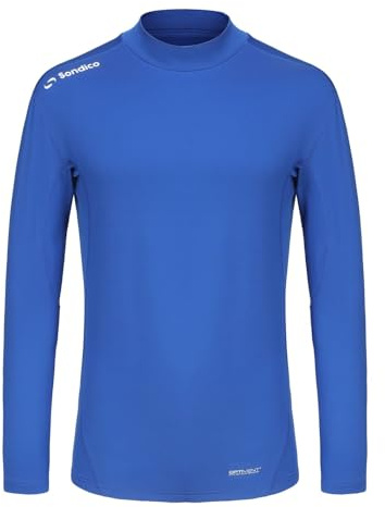 Sondico Mens Mock Neck Long Sleeve