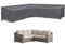 F&J Outdoors Gartenmöbel Abdeckung Wasserdicht Ecksofa 600D Strapazierfähiges Ripstop-Gewebe mit PU-Beschichtung V-Form Abdeckung Gartensofa Hochwertige Möbellagerung (246+246) x85x58/79cm
