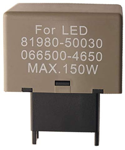 Huudngeje 8-Poliges Elektronisches Blinker Relais für LED Lampe 81980-50030 066500-4650