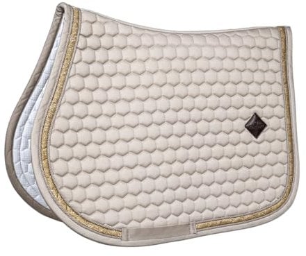 Kentucky - Schabracke Glitzer Band Springen beige
