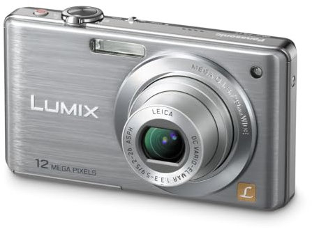 Panasonic Lumix DMC-FS15 digital camera (12 megapixels, 5x optic). Zoom, 2.7 inch display, image stabiliser) (Renewed)
