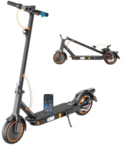 SEEMAR E-Scooter mit ABE Straßenzulassung, 350W Elektroroller, App, 35 km | Faltbarer E-Roller bis 20 km/h, 35 km Reichweite, Smart App Steuerung, 8,5 Wabenreifen, E-ABS & Scheibenbremse (S3ABE/S6ABE)
