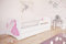 Bjird Kinderbett Jugendbett 70x140 80x160 80x180 Weiß mit Rausfallschutz Schublade und Lattenrost Kinderbetten für Mädchen und Junge - Prinzessin und Pferd 180 cm