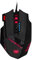Grborn ZELOTES C-12 Wired USB Optical Gaming Mouse 12 Botones programables Ratones de Juego de computadora 4 dpi Regulable 7 Luces LED para Jugadores de Juego