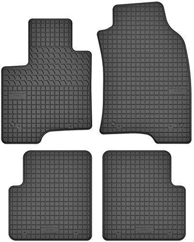 Gummimatten Gummi Fußmatten Satz für FIAT Panda III (ab 2012) - Passgenau