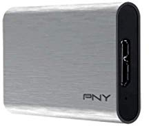 PNY Portable SSD Elite Silver USB 3.1 (480GB)