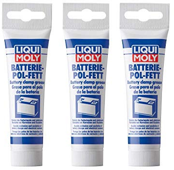 ILODA 3X Original Liqui Moly 50g Batterie-Pol-Fett Battery Pole Fat Spezialfett 3140