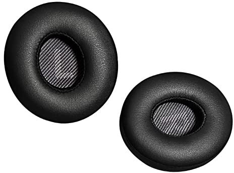 Replacement Earpads Protein Leather Ear Pads Cushions Cover Repair Parts Compatible with JBL Everest Elite 300 V300BT V300 Wireless Noise-Canceling On-Ear Headphones (Black)