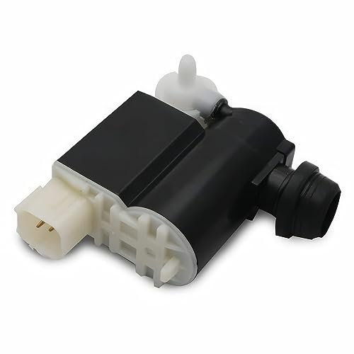 TOTMOX - Pompa di ricambio per lavabrezza auto, compatibile con auto Hy-undai, facile installazione anteriore e posteriore con doppia uscita numero di parte 98510-2C100