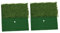 INOOMP Partytütenfüller 2st Pole-schneidmatte Kunstrasenmatte Mini-Teppich Künstlicher Teppich Rasenteppich Teppich Schlagen Simulierte Grasmatte 35 Mm Langes Gras Lederauflage Golf