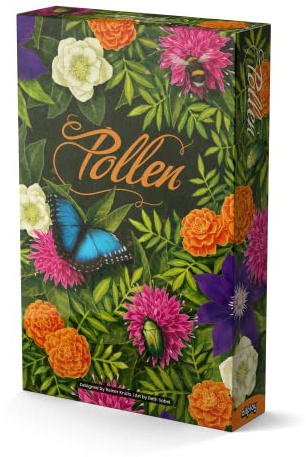 Allplay Pollen Board Game – Strategic Tile Placement with Area Majority, 2-4 Players, Ages 11+, Beautiful Garden Theme by Beth Sobel