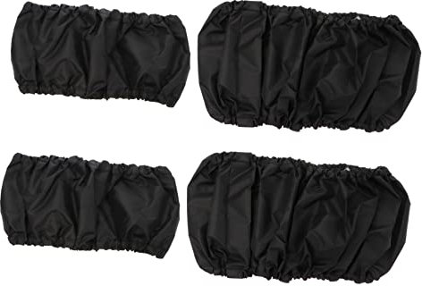Gadpiparty 4stücke Babywagen Radabdeckungen Und Staubdicht Elastisches Design Für Kinderwagen Große Kleine Radschützer Langlebig Und Pflegeleicht