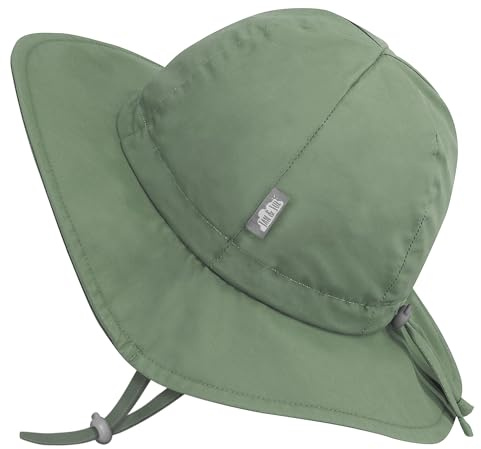 Jan & Jul Grow-with-Me Baumwoll-Flapper Sonnenhut für Babys und Kinder
