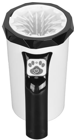 DOACT Pulitore Automatico per Zampe di Animali Domestici, Tazza per Lavare Le Zampe di Cane Ricaricabile Multifunzionale a Mani Libere per Cani di Grossa Taglia (#1)