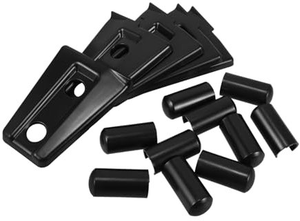 Mobestech 5pcs Door Hinge Cover Protector for Car Hinge Protector Trim for Front Door Exterior Decoration Kit Easy Install Trim