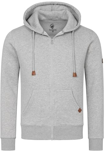 Rock Creek Sweatjacke Herren Hoodie Reißverschluss H-392 | Sweatjacke für Herren mit Kapuze und Reißverschluss, bequemer Hoodie für Alltag, Freizeit, Sport und Streetwear