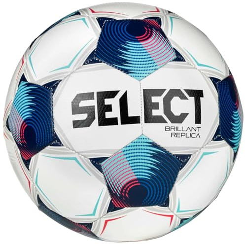 Select Brillant Replica v25 Ball 160075, Unisex Footballs, White, 3 EU