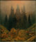HRJUBWREE Vintage Leinwandmalerei Ölgemälde Wandbilder Kunstdrucke Leinwand Das Kreuz im Gebirge von Caspar David Friedrich Wandkunst Bild Druck für Wanddekoration 60x90cm