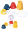 AONAYO Golf Tees,4pcs Golf Tee,Golf Tees Kunststoff,Winter Golf Tees Gummi,Kunststoff Golf Tees Mit Verschiedenen Höhen Und Mehrfarbig,Für Frostige Tage Für Praxis Driving Range Mat