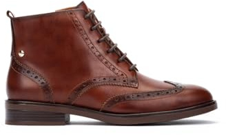 Pikolinos Puertollano Damen Flache Stiefeletten | Leder | Schnür- und Reißverschluss | Größe EU 35–42
