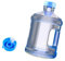 KiBcsLicon Botella de agua de plástico con tapa de rosca 3 L, Botella de agua para camping Depósito de agua portátil con asa para cocina doméstica, camping al aire libre, caravana, picnic