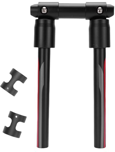 MechKit Fahrradlenker Faltbar, 90 Grad Faltbare Fahrrad Lenker 25,4 mm/31,8 mm Aluminiumlegierung Schnellspanner Mountainbike Roller Lenker (560 mm/22 Zoll Lange)