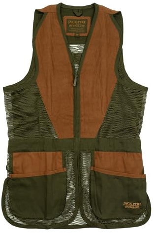 Jack Pyke Sporting - Weste für Tontaubenschießen - Grün - S