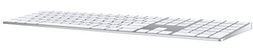 Apple Teclado Magic Keyboard con teclado numérico: recargable, con conexión Bluetooth y compatible con el Mac, iPad y iPhone. Español, Plata
