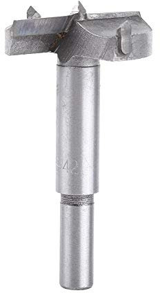 Hililand Forstner-Bohrer Hartmetall-Holzbearbeitung Bohrendes flaches Holzloch sah Loch-Schneidwerkzeug(42MM)