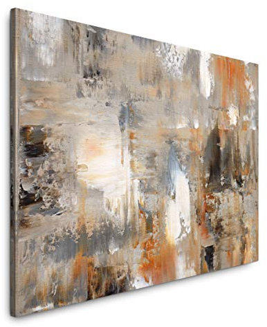 Paul Sinus Art Abstrakt 40 x 60 cm Inspirierende Fotokunst in Museums-Qualität für Ihr Zuhause als Wandbild auf Leinwand in