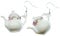 Pot Earrings Miniblings Teapot Can Coffee Porcelain Ceramic Tea Round