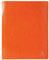 Exacompta Schnellhefter (Iderama, beschichteter Premium-Manila-Karton, wasserabweisend, 355g, A4+, 24 x 32 cm) (orange, 10 Stück)