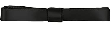 BERGAL Satin Senkel 120 cm (Schwarz)