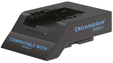 Conectores Scangrip para baterías de 18 V DEWALT
