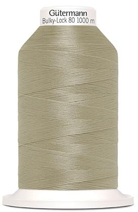 Nähmit - Gütermann Bulky Lock 80 Bauschgarn 1000m Rolle Overlockgarn (06-132)